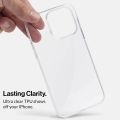 Caseit Ero Black/Clear Anti Drop Sleek Protective Cover For iPhone 11 12 13 14 15 Series. 