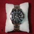 Luxury Rolex Submariner Date Copy for Men – Black Dial, Black Rotating Bezel, Silver Accents, Automatic Movement, Waterproof, Affordable Rolex Lookalike, Eid Gift, Premium Stainless Steel. 