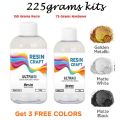 Resin Craft Crystal Clear Epoxy (225g  Pure for Art, Craft & Coating Delivery All Over Pakistan. 