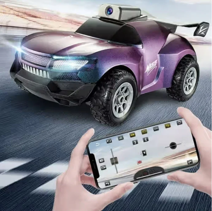 Remote Control High-Speed Car with Wireless Camera And Phone Controller ...