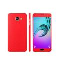 Samsung Galaxy A7 2016 Red Common Leather Texture Mobile Skin. 
