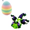 Childrenworld Poseable Dragon Figure Colorful Dragon Egg Fidget Toy with Articulated Dragon Inside Perfect Easter Gift for Kids Flexible Fun Figurine Buy Dragon Egg Surprise Toy. 
