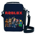 Roblox - Lunch Bag with option to carry water bottle. Digitally printed on Fabric by Traverse. 