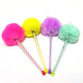 Rainbow Unicorn pom pom gel Pen For Kids. 