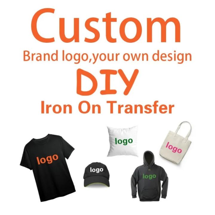 Custom Iron-on Transfers For Clothing Brand Logo PET dtf Heat Transfers ready to press picture Ironing Thermal StickerBasketball
