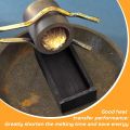 Graphite Ingot Mold Silver Ingot Mould Gold Casting Ingot Crucible Mold for Melting Casting (1000 G Gold/ 500G Silver). 