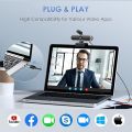 EMEET 1080P Webcam with Microphone - 96° Ultra Wide Angle Webcam Auto Focus Webcam with Privacy Computer Camera Cover, C965 PC Camera for Online Meeting/Classes/Streaming,Zoom/Skype/YouTube. 