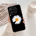 Case For Infinix Note 40 4G X6853 40 Pro 4G X6850 40 Pro 5G X6851 40 Pro+ X6851 Thin Back Matte With Magnetic Attraction Chrysanthemum Ring Cover. 