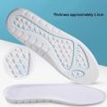 New Super Thick Memory Foam Insoles For Shoes Sole Breathable Cushion Sport Running Pads For Feet Man Women Orthopedic Insoles. 