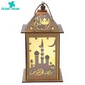 Green Home Table Lamp Eye Protection Hanging Lamp Wooden Wind Light Party Decoration. 