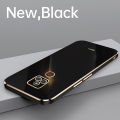 For Motorola Moto E7 Plus Back Cover Luxury 6D Plating Square Frame Shiny Case Camera Lens Protection Soft Silicone Mobile Phone Cases. 