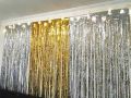 Foil Fringe Curtain Photo Booth Backdrop Birthday Party Decorations, Wedding Reception, Baby Shower Celebration, Graduation Supplies,.... 