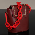 Handbag Chain Versatile Unique Polymer Resin Delicate Thick Purse Strap for Home. 