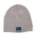 Winter Bluetooth USB Rechargeable Music Headset Warm Knitting Beanie Hat Cap. 
