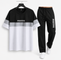 Positive_Summer Men Tracksuit Trouser and Shirt Track suit Full Sleeve Tracksuit. 