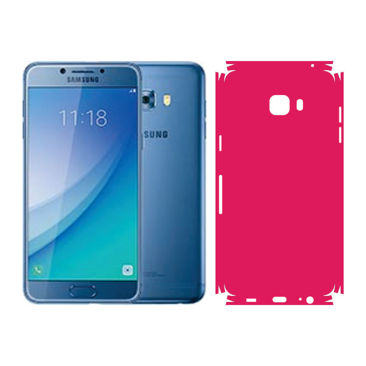 Samsung Galaxy C5 Pro Back RHINO-0011 MAGENTA Sheet Anti-stain Wrap Cover