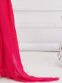 Shocking Pink Chiffon Dupatta Women's Fashion Scarf Or Shawl. 