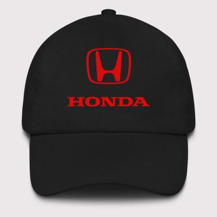 Honda Cap Stylish Bike and Car Sports Adjustable Strap (Printed)