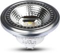 V-TAC 4225 12 W GU10 LED Par 220-240 V SMD Light 6000 K with Light, 900 lm, Beam angle 40 Degree / Not Dimmable 5W Cool VT - 1112 [Energy Class F]. 