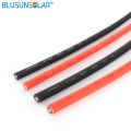 Shipping Free H1z2z2-K Solar Panel Cable Photovoltaic Wire 12 10 Awg 4mm2 6mm2 Wire Tinned Copper Xlpe Jacket Tuv En50618. 