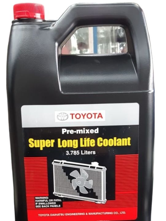 Toyota genuine Sealed 4L coolant for all season Made in Thailand | Daraz.pk
