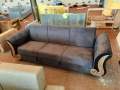 Sofa Combed With Storage 3 Seater Gray  Valvet & Custumize Colours Special Offer Available From Customized........ 
