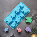 1Pc 8 Holes Sheep Animal Shaped Chocolate Silicone Mold DIY Candy Biscuit Jelly Pudding Ice Cube Pastry Baking Tools Sunlight Super Store. 