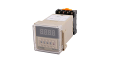 Digital twin timer relay dh48s s 8 pin (OMRON high copy) with base socket. 