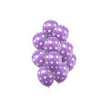 10 Pcs Polka Dot Latex 12 inch Round Balloons Multi Colors Helium Ballons For Birthday Party, Weddings, Anniversary, Bridal Shower, Baby Shower, Graduation Parties, Independence Celebrations, Farewell, Party Decor Available in Pack 10 Pcs. 