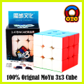 Rubiks Cube| 100% Orignal 3x3 MoYu Cube  | Speed Cube  Stickerless Moyu |  3x3x3  Magic  Pocket Cube |  Meilong MF3S 3x3x3 |  High Speed Rubiks Magic Puzzle Cube | Pyramid Cube Solver |  Best Toy for Kids Both for Boys & Girls | Rubik's cube 3x3x3. 