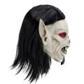 Male Demon Vampire Mask Terrifying Demon Ghost Latex Mask Halloween Role-playing Full Head Mask. 