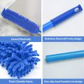 Flexible Fan Duster Microfiber Fan Cleaning Duster Brush | with Long Extendable Rod for Dusting Cleaner for Fan Car Kitchen & Furniture. 