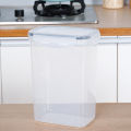 Transparent Pantry Storage Container Transparent Airtight Storage Jar with Lid Vacuum Sealed Kitchen Organizer for Freshness Leakproof Crispers Container Kitchen Storage Container. 