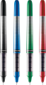 Uni-Ball UB-185S 0.5mm Tip Micro Point Eye Needle Stainless Steel Pen - 2 pc. 