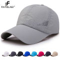 FAITOLAGI Summer Quick Drying Baseball Cap Men Women Outdoor Sports Running Sun Hat Unisex Breathable Mesh Visor Caps. 
