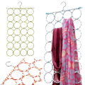 Scarf Tie Belt Hanger Holder Belt Closet Clothes Organizer Hook Storage - MULTI Holes. 