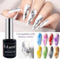 KWEEN Clear Blooming Gel Nail Polish Nail Painting Blooming Gel Polish Flower Marble Effect Nail Art Soak Off UV Gel Manicure. 