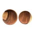 Wooden Bowl made from durable Acacia Wood, multiple uses including salad bowl dry fruit bowl, home and kitchen decor. 