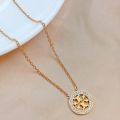 STAINLESS steel branded T Necklace For Girls & Women's. 