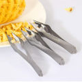 【FUN LIVE】 Pineapple Clip Stainless Steel Pineapple Eye Seed Remover Pineapple Peeler Kitchen Gadgets Fruit Vegetable Tools Accessories1pc. 