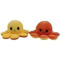 ready stock 2021 Reversible Octopus Plush, Adorable, Soft Cotton Soft, Double Sided Gift for Kids, Emotional Flap. 