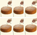 Cake Leveler Professional Layer Slicer Cutter 2 Blades Stainless Steel. 