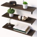 Floating Shelves,Wall Shelf Set of 3,Wall Mounted Floating Shelf with Large Storage for Bedroom Bathroom Living Room Kitchen Office. 