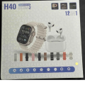 H40 (12-in-1) Ultra 2 Smart Watch with Airpods. 