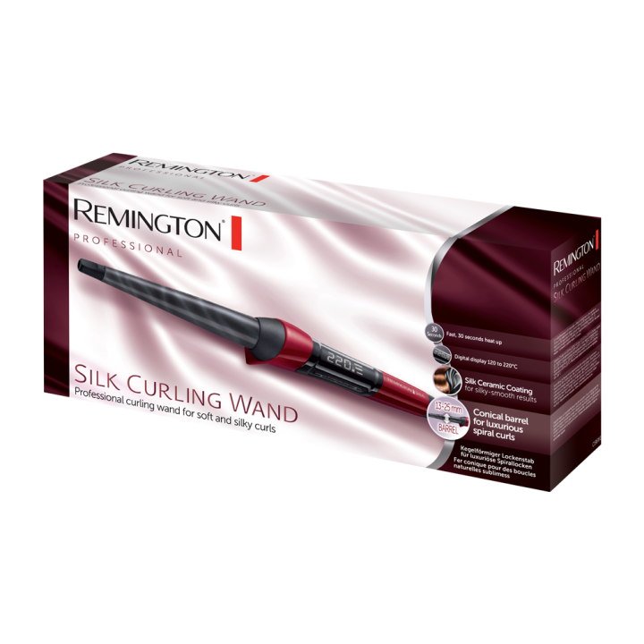 CI 96 WI Silk Waving Wand - Red & Black