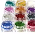 Glitter Eye Shadow Powder Box Kit Eyeshadow Makeup palette Dusty Eye Shade / PACK OF 12pcs. 