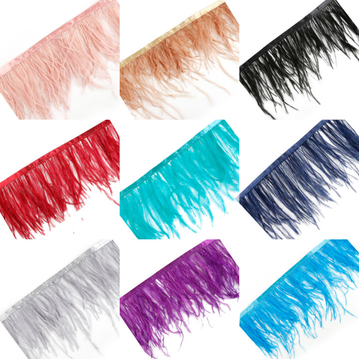 High%20Quality%201%20Meter%20Ostrich%20Ribbon%20Feather%20Height%2010-15cm%20/%20DIY%20Clothing%20Accessories%20-%20Image%204
