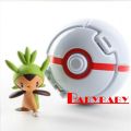 AAY-Throw Automatically Bounce Pokeball With Pokemon Pikachu Anime Action. 