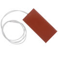 15W 12V DC Flexible Waterproof Silicon Heater Pad Wire Heater Engine Block Oil Pan Hydraulic Tank Heating Plate Mat 50X100mm. 