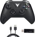 Wireless Controller for Xbox Series X/Xbox One/One S/One X/One Elite/PS3 /Windows 7/8/10, 2.4GHZ Xbox Wireless Controller PC Gamepad with Turbo, Dual Vibration (Black). 